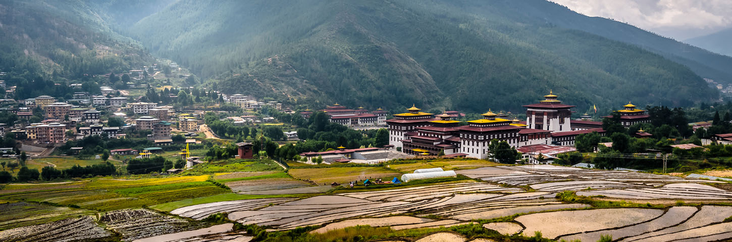 Thimphu Valley Bhutan